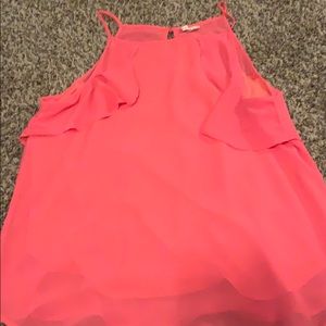 Pink tank top